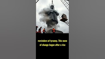 Fallen Giants: The End of Soviet Monuments in Eastern Europe #SovietDemolition #HistoryInChange