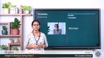 Grade 1 English Chapter 2 Class 2 Sharing is Caring Exercise Part 1