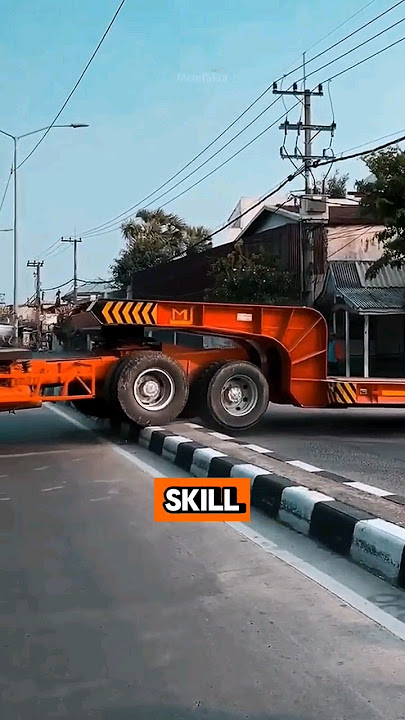 Skill Nekat Sopir Truk