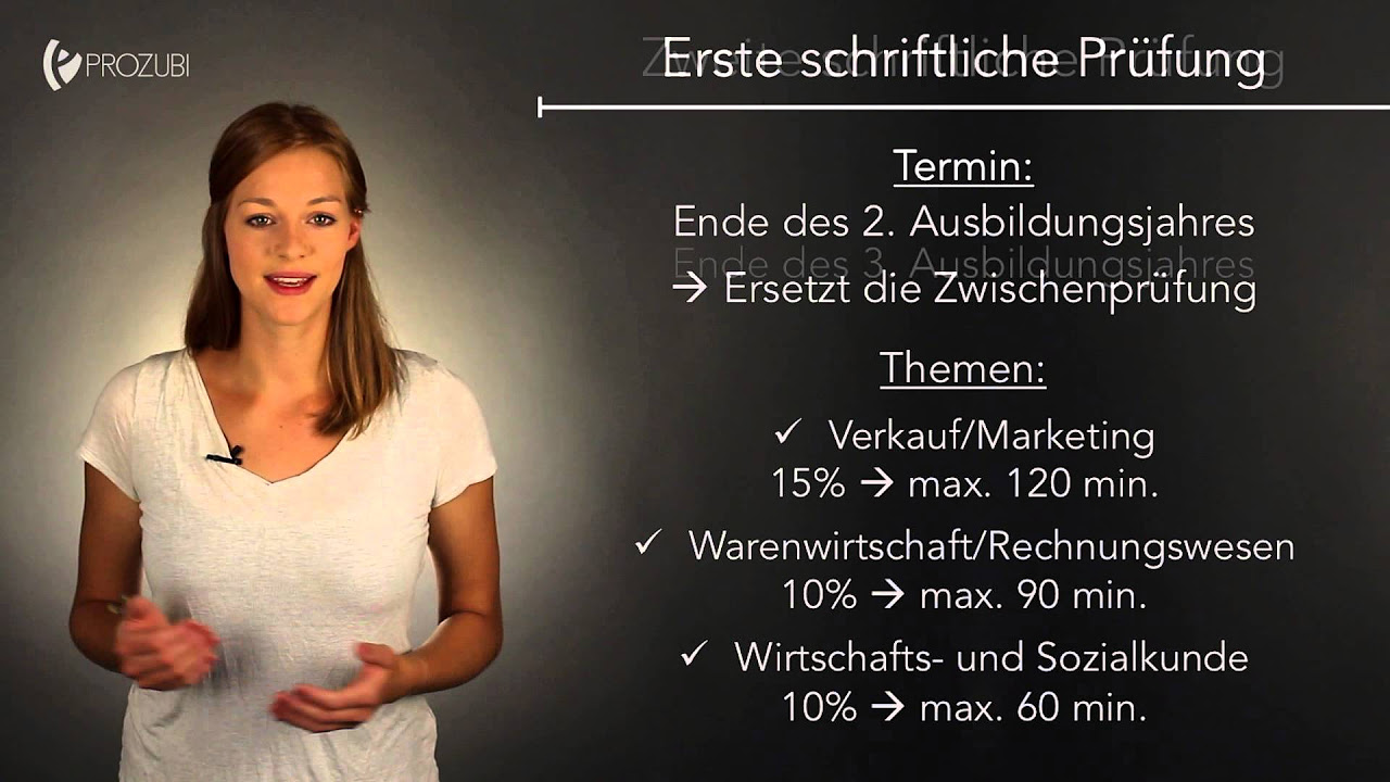 New Update Die Abschlussprüfung für Kaufmann/-frau im Einzelhandel | Prozubi.de