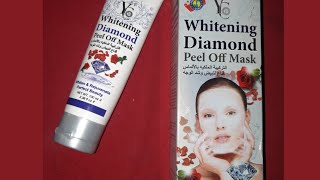 Whitening diamond peel off mask review in Urdu (Honest review)