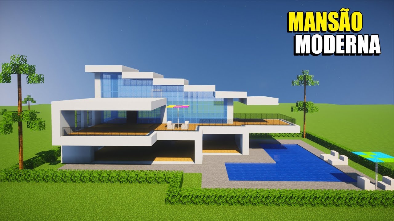 Minecraft Tutorial: Casa Moderna (7) parte 2 