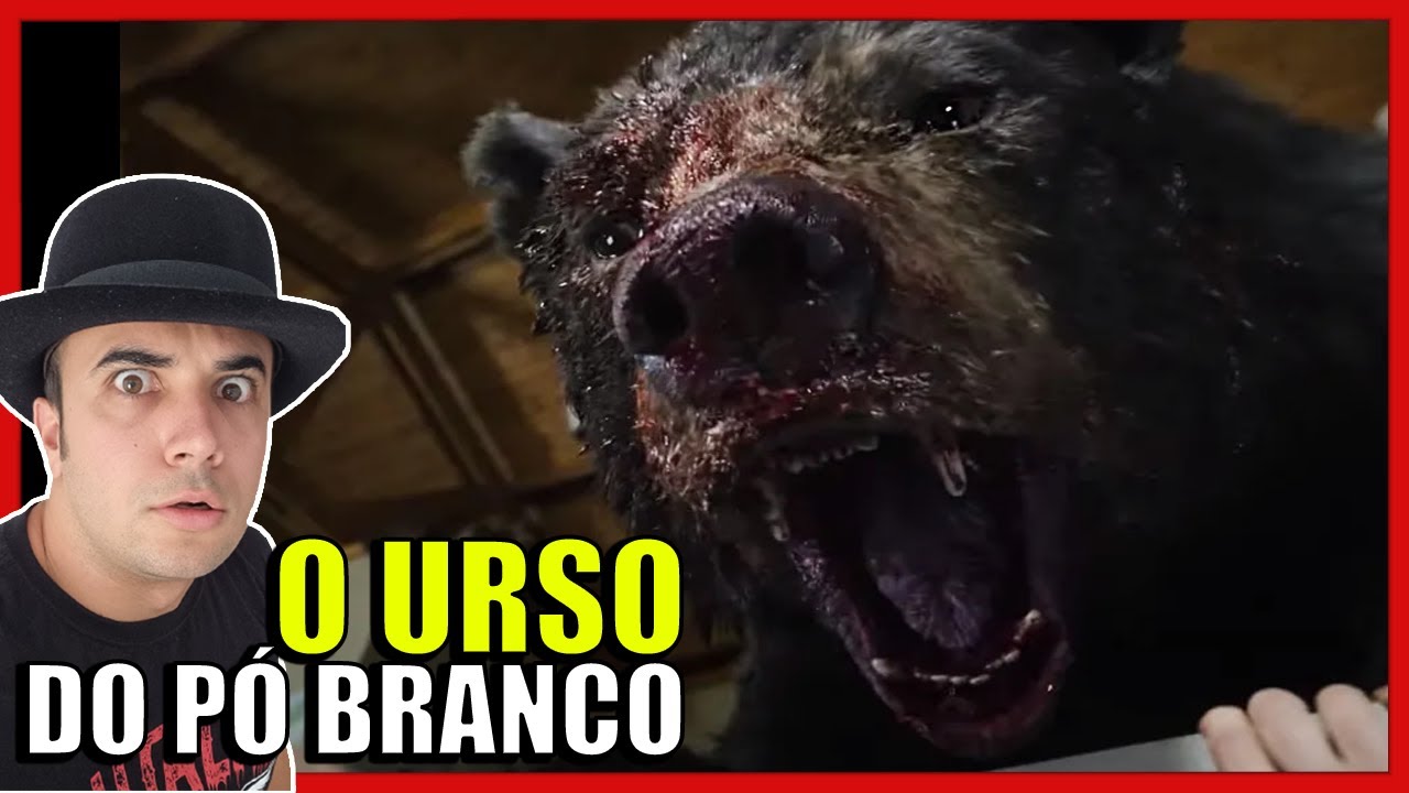 E o filme Cocaine Bear que no Brasil virou O Urso do Pó Branco