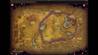Rijz'x the Devourer Rare location in Vale of Eternal Blossoms (N'zoth Assult Version)