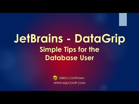 Datagrip   Simple tips for Database Users - Part 1 - Hands On Easy Demos!