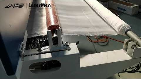 [LaserMen] CO2 fabric laser cutting machine with auto feeding system