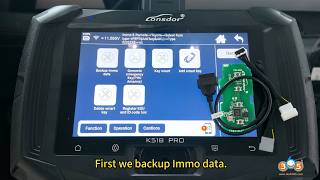 Lonsdor K518 Pro Adds 2025 Toyota Granvia 4A-BA Smart Key using FP30 Cable- OBDII365