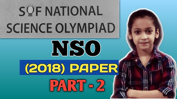 NSO Class 3 Previous year paper |National Science Olympiad| Olympiad preparation for class 3