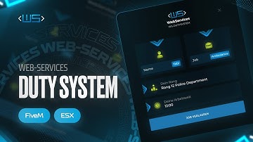 [FiveM/ESX] Duty Tracking System - ws_duty-v2