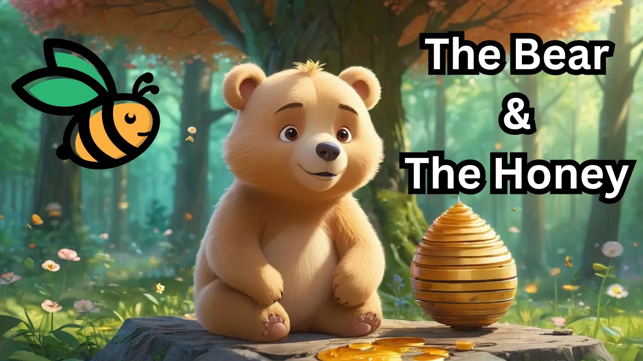 🐻 Benny the Bear & The Honey Adventure! 🍯 | Fun Animal Story for Kids # ...