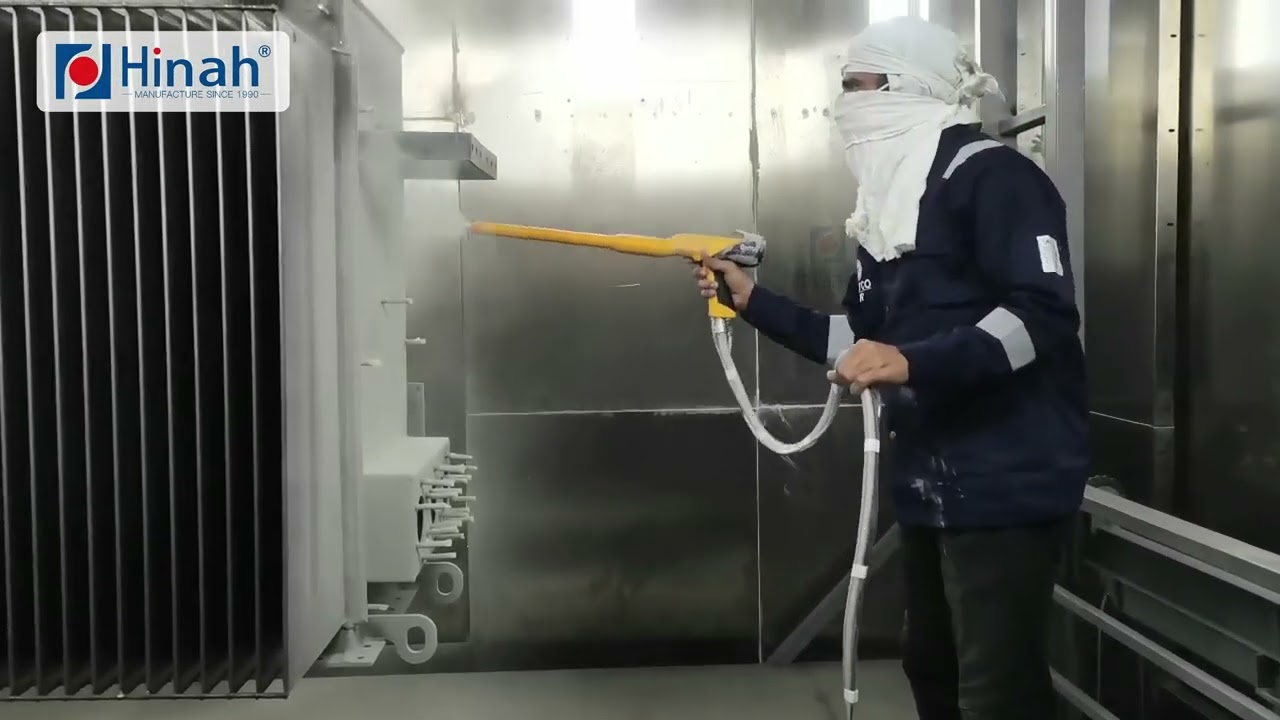 transformers powder coating process