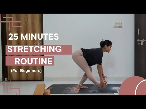 Stretching Tutorial Daily Stretching Exercises for Beginners | 25-Min Full Body Flexibility ...