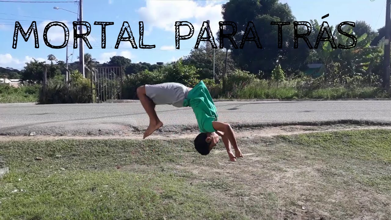 Mortal De Costas / Back Flip / Mortal Para Trás / Whip Back - Tutorial