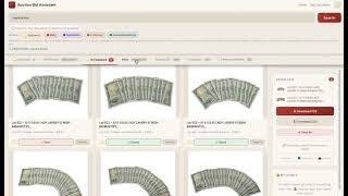 Auction Bid Assistant — Search Every Auction Site at Once (Free, No Install)
