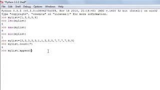 Famous Python Programming Tutorial   27  List Functions Part 1 Profile