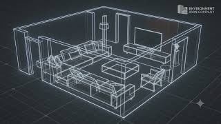 2D Sketch to 3D Reality! ๐ขโจโBlueprint to Living Room Transformation ๐