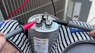 Carrier Air Conditioner- How to replace Capacitor.