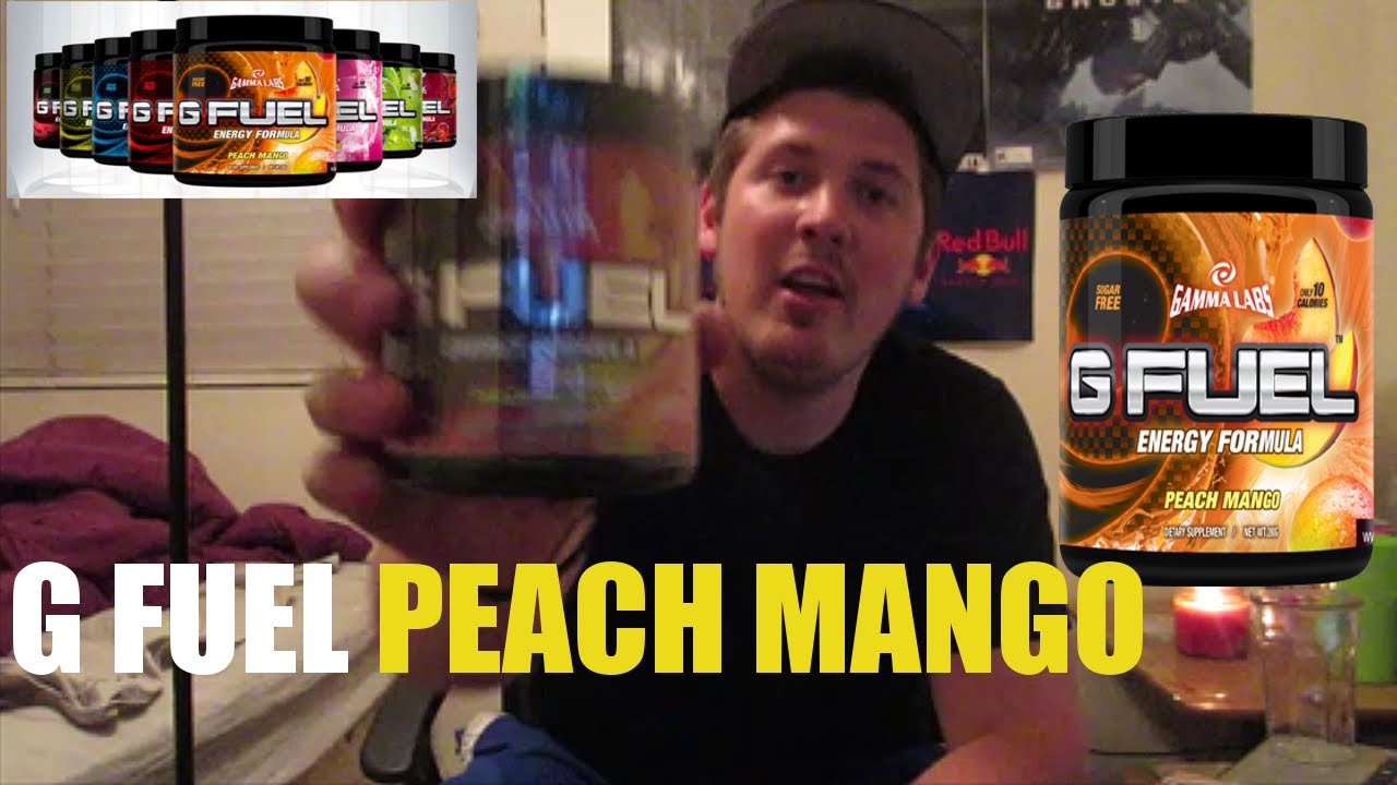 G Fuel Peach Mango Review