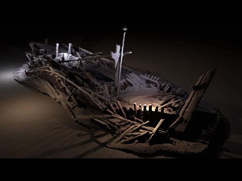黒海で2400年前の古代ギリシャの沈没船を発見、驚きの保存状態