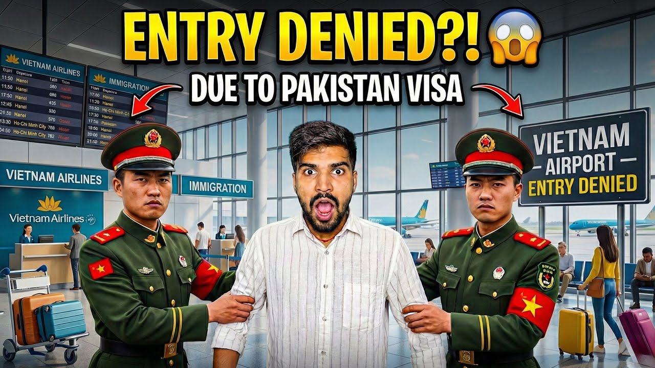 India to Vietnam ✈️🇻🇳 | Immigration, Visa & SIM | Vietnam 1 | IND TO AFG by Land Ep. 2 | Vlog #141