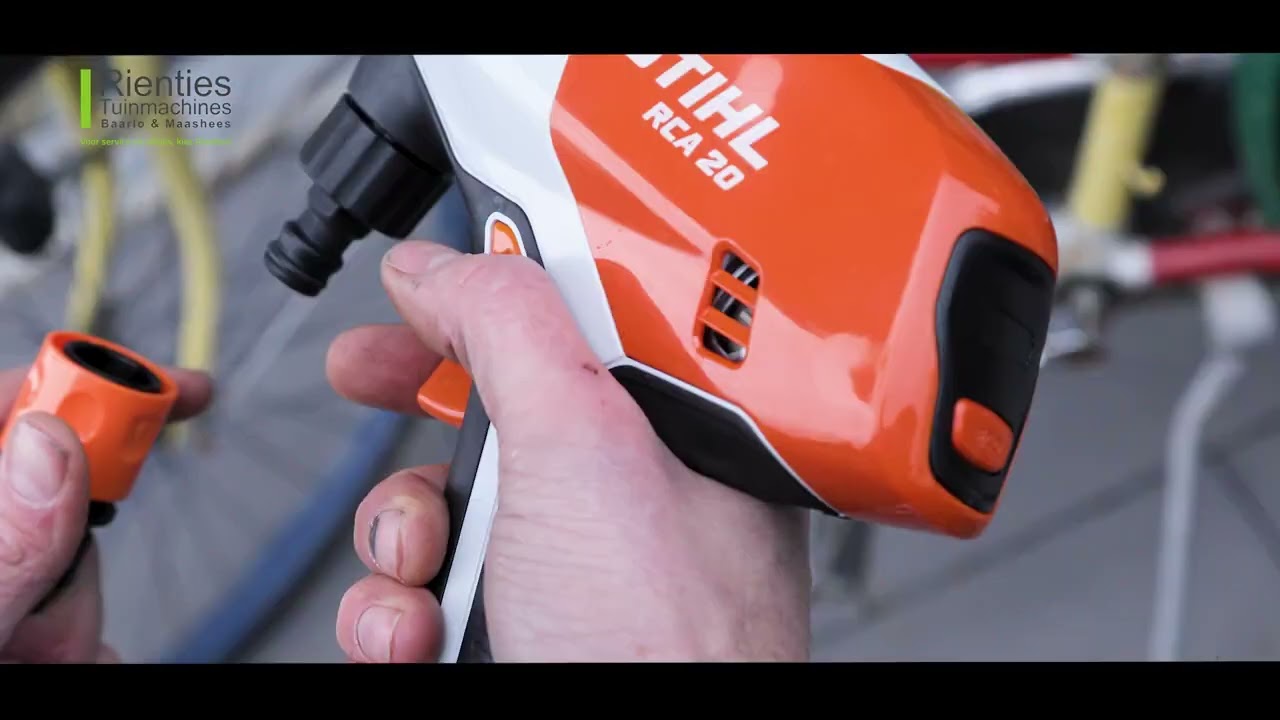 STIHL RCA 20 accu hogedrukreiniger / cordless pressure cleaner / cordless pressure washer