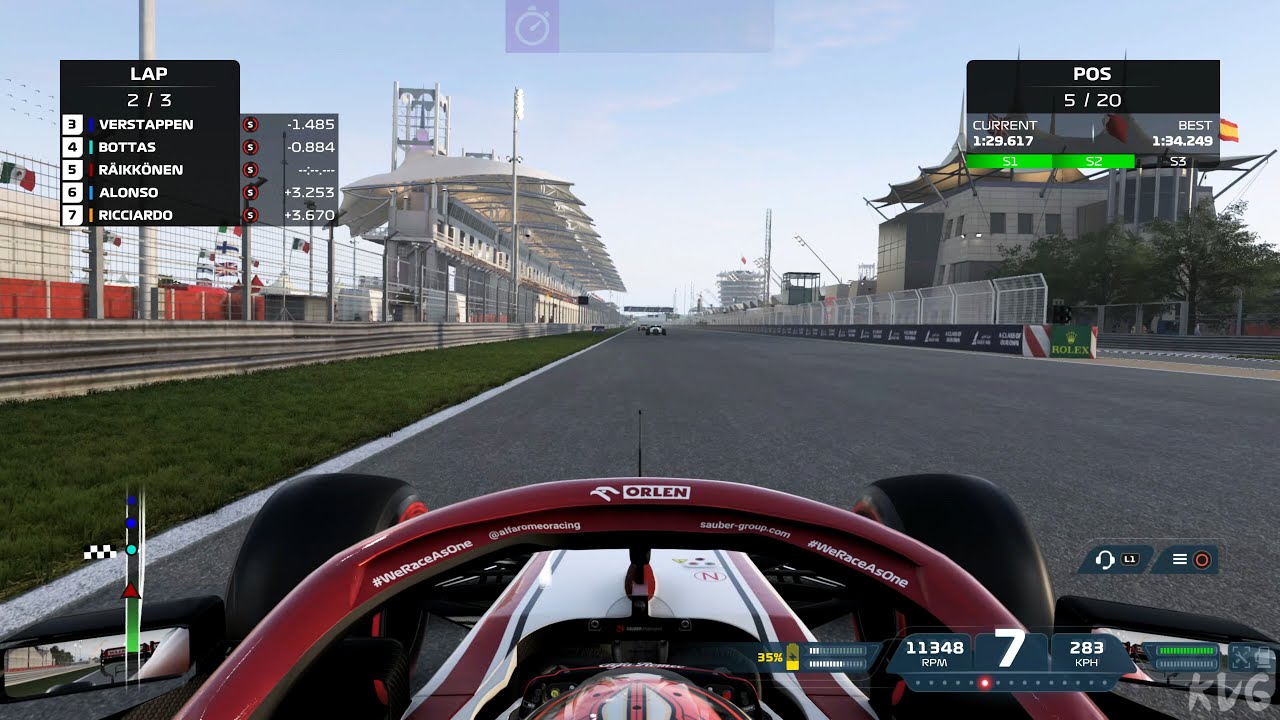 F1 2021 - Kimi Raikkonen Gameplay (PS5 UHD) [4K60FPS]