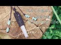 マクラメ編み《穴なし》水晶ポイントの固定方法 DIY Macrame Jewelry