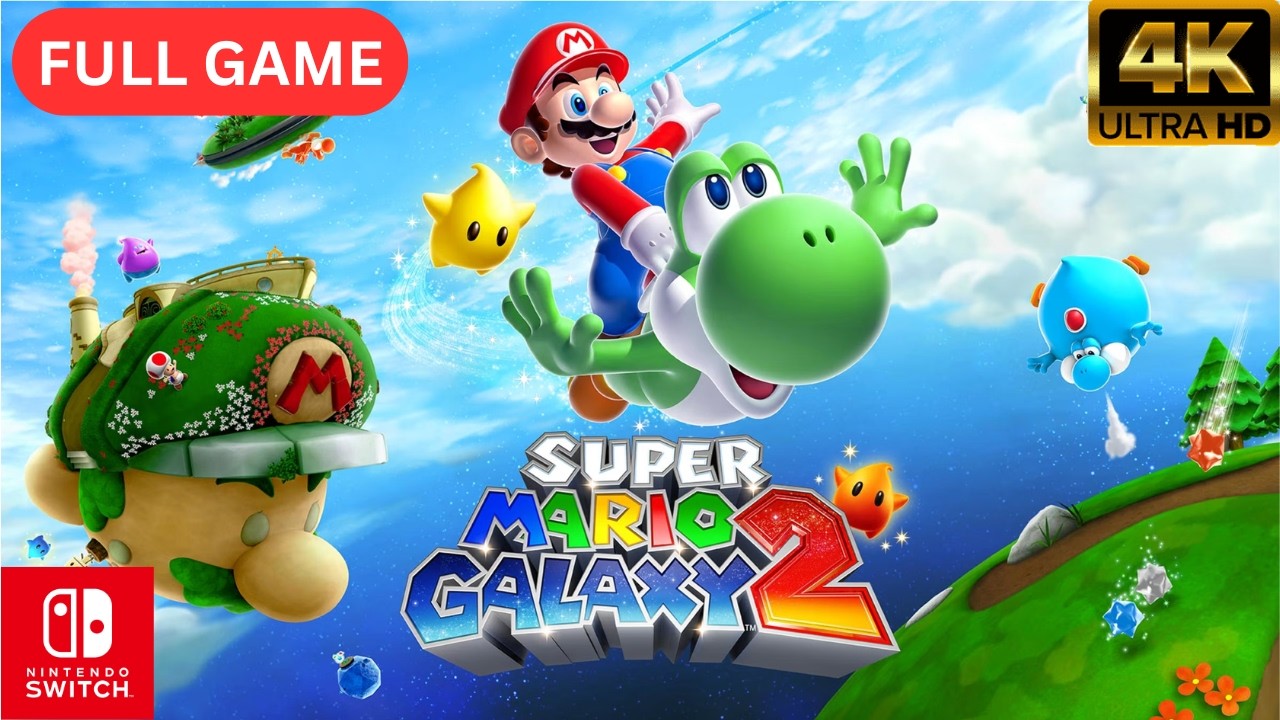 Super Mario Galaxy 2 Full Game Walkthrough | Nintendo Switch 2