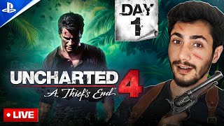 Uncharted 4 Story Run: Day 1 (PS5 PRO) LIVE!