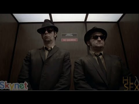 THE BLUES BROTHER'S Elevator to the Office of the Assessor's scene BUT with Half-Life SFX