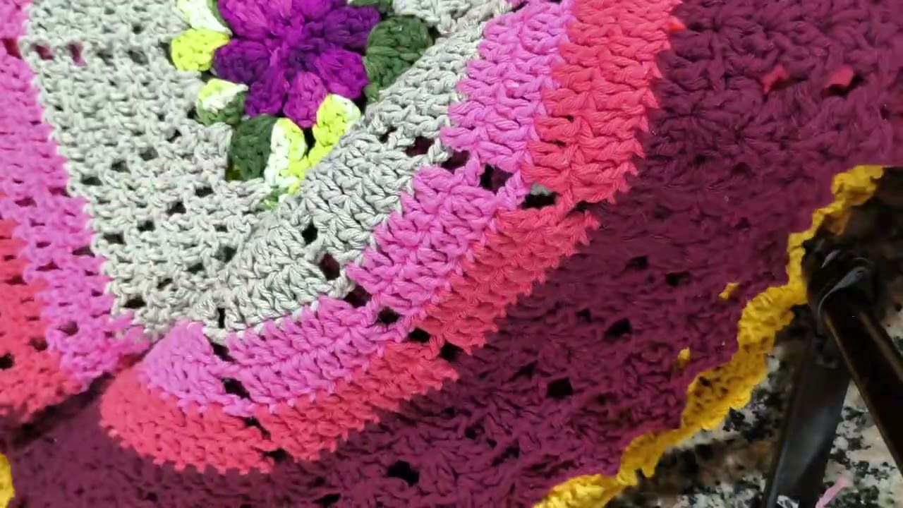 Jogo de banheiro em crochê 🧶🧶