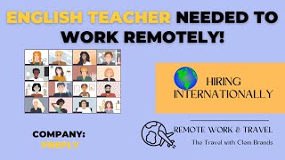 TEACH ENGLISH ONLINE, WORLDWIDE/ International work from home job (Preply)