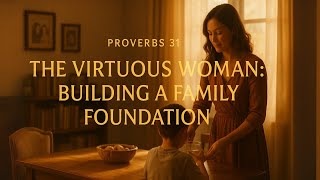 Proverbs 31 Part 2 | THE VIRTUOUS WOMAN AND THE FOUNDATION OF THE FAMILY