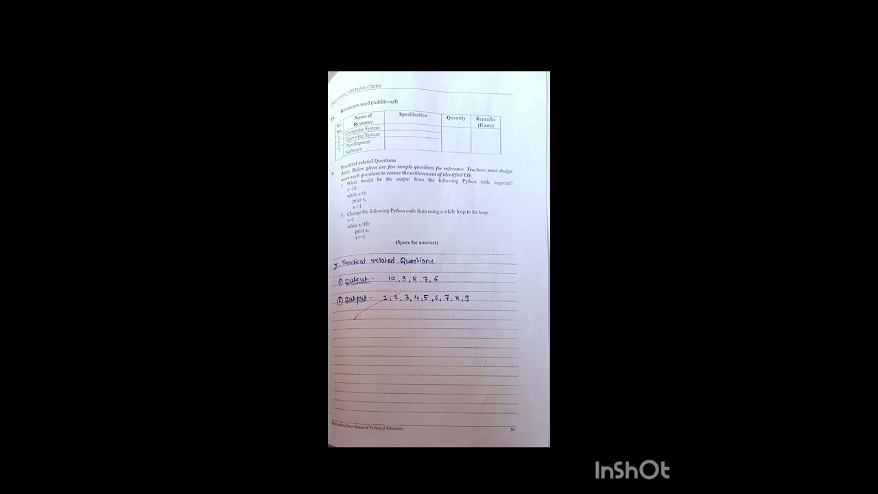 Python manual with answer (6th sem)