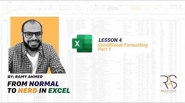 Lesson 4: Conditional Formatting Part 1