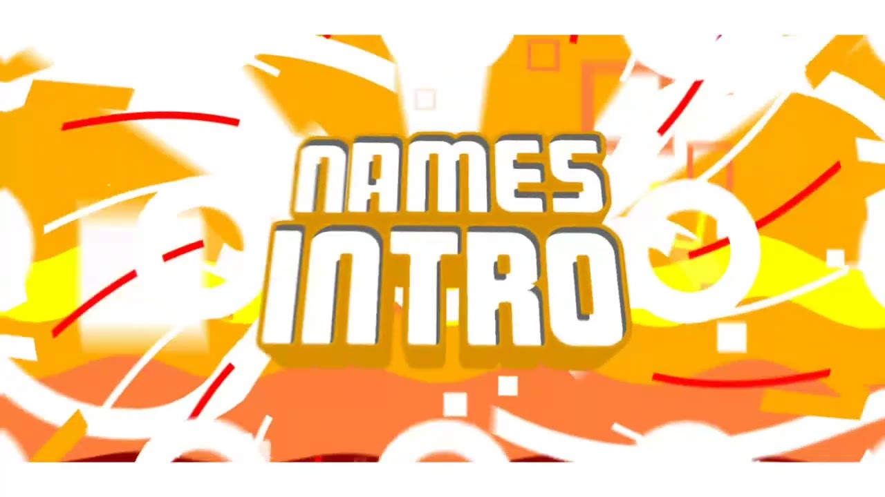 [Pzp] remake yellow red orange intro 2d panzoid template 