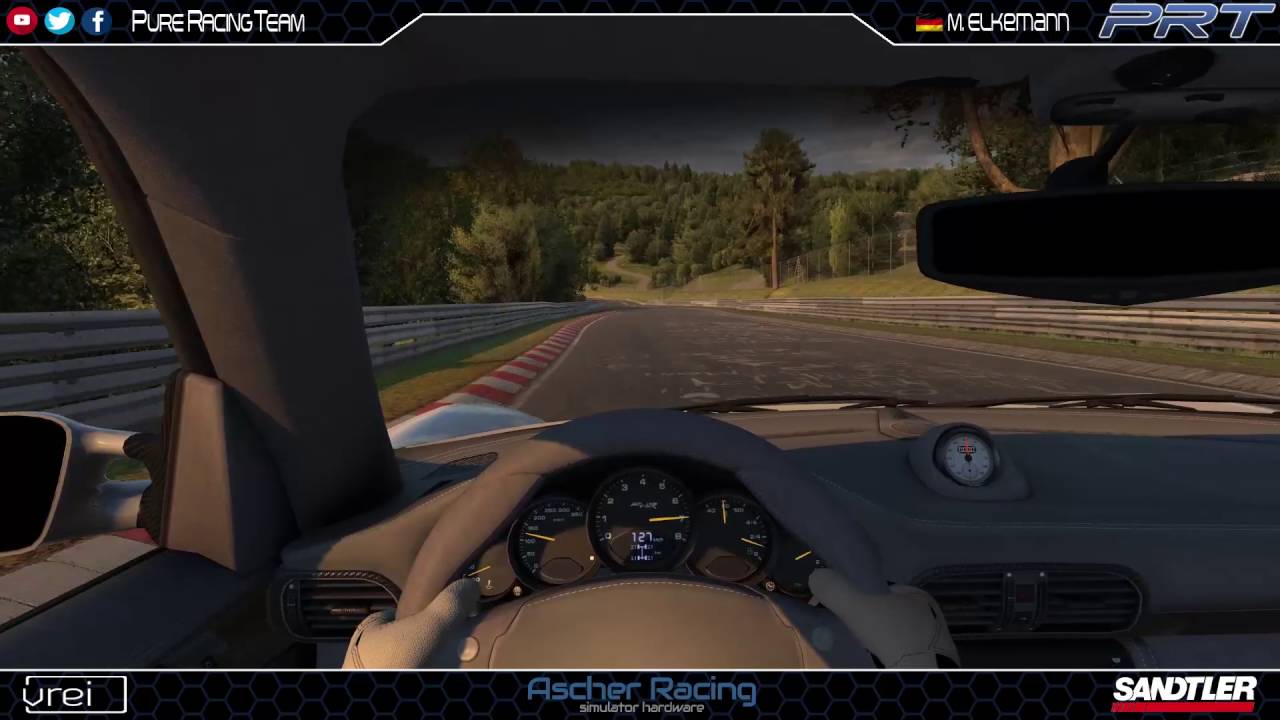 iRacing | Gantry to Bridge - Nordschleife backwards | Ruf RT 12R AWD