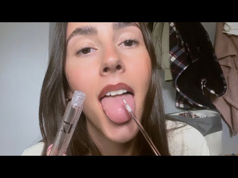 ASMR- Spit painting makeover💄🧑‍🎨✨ (slower paced)