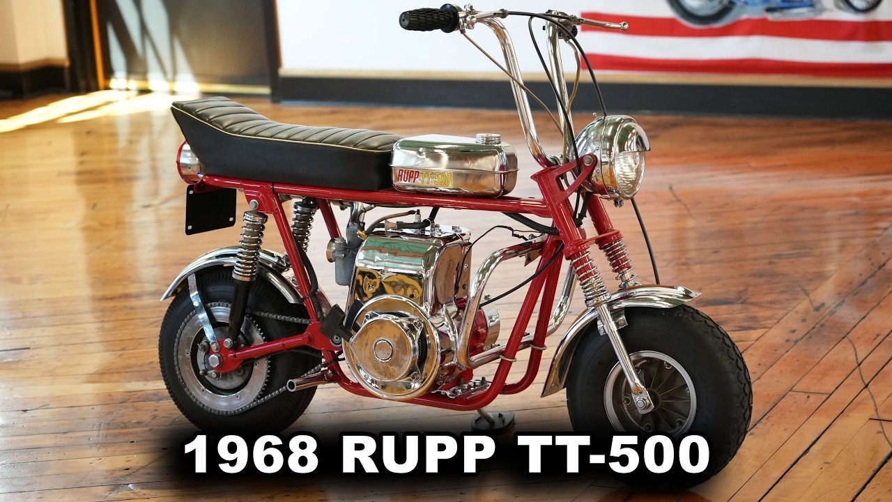 プリティテール　レプチー 1968 RUPP TT 500 MINI BIKE - YouTube