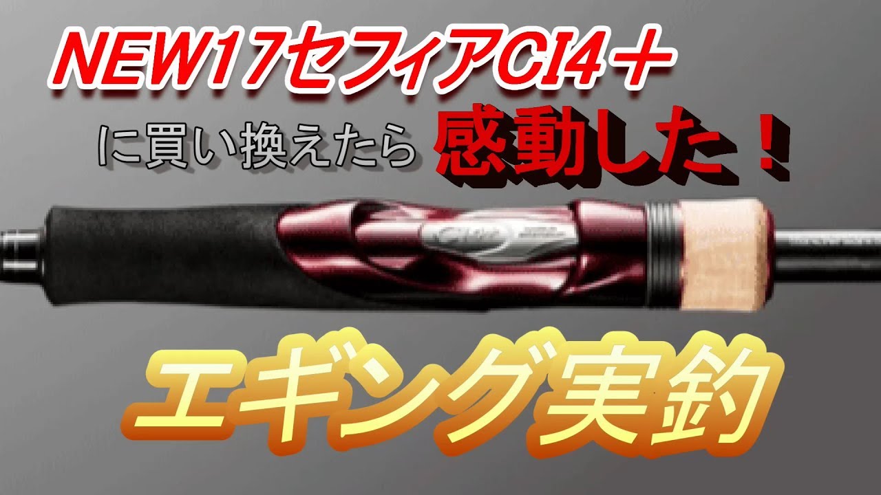 17秋エギング 新しいロッドはやっぱり素晴らしい Youtube