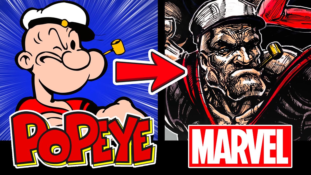 ХУДОЖНИК MARVEL рисует ФИЛЬМЫ 80-Х В СТИЛЕ MARVEL | МОРЕЦ ПОПАЙ!