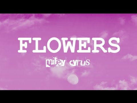 FLOWERS - MILEY CYRUS | LYRICS (Acoustic Cover by JONAH BAKER)