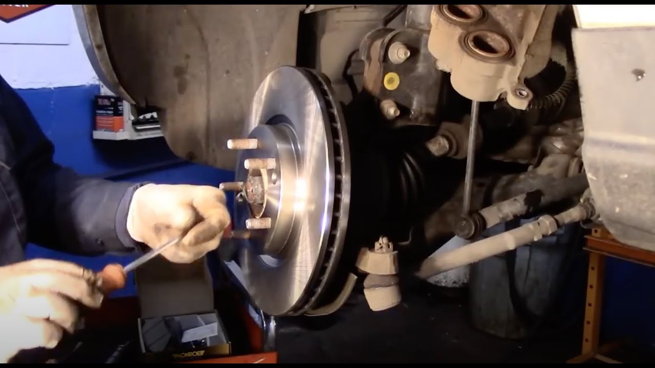 How To Replace Brakes And Rotors On A 2007 Hyundai Santa Fe YouTube