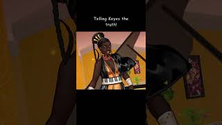 Telling Keyes the truth! #dateeverything #dateeverythinggame #clips #gaming #funny