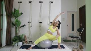 Birthing ball for back pain (all trimester)