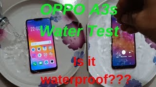 oppo A3s water test || A3s water test || A3s test || Android Corridor.