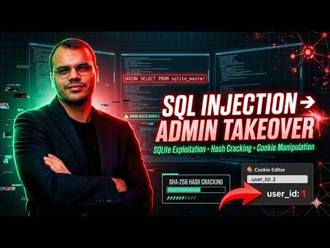 Manual SQL Injection to Admin Takeover | SQLite Exploitation, Hash Cracking & Cookie Manipulation