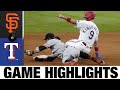 Giants vs. Rangers Game Highlights (6/9/21) | MLB Highlights