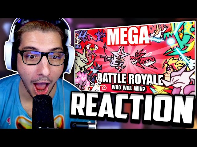 POKEMON MASTER Reacts to Mega Pokemon Battle Royale (Loud Sound Warning)  