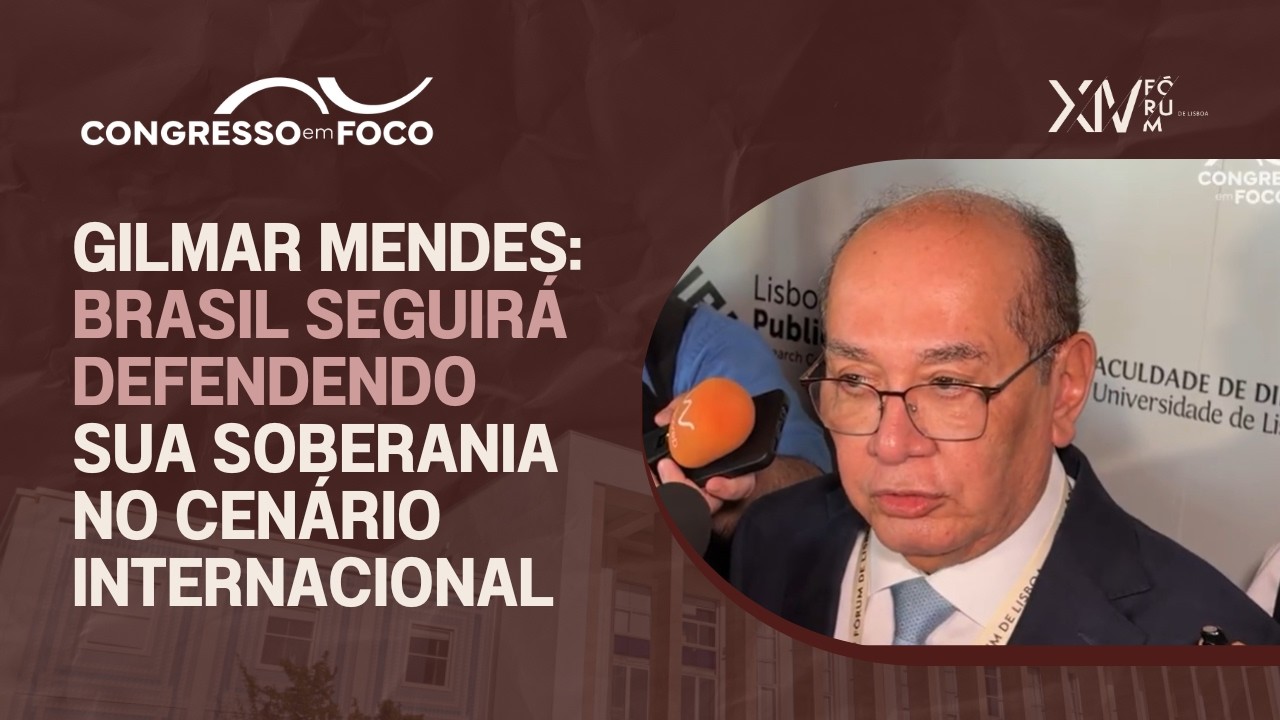 Gilmar Mendes: Brasil seguirá defendendo sua soberania no cenário internacional Gilmar Mendes: Brasil seguirá defendendo sua soberania no cenário internacional